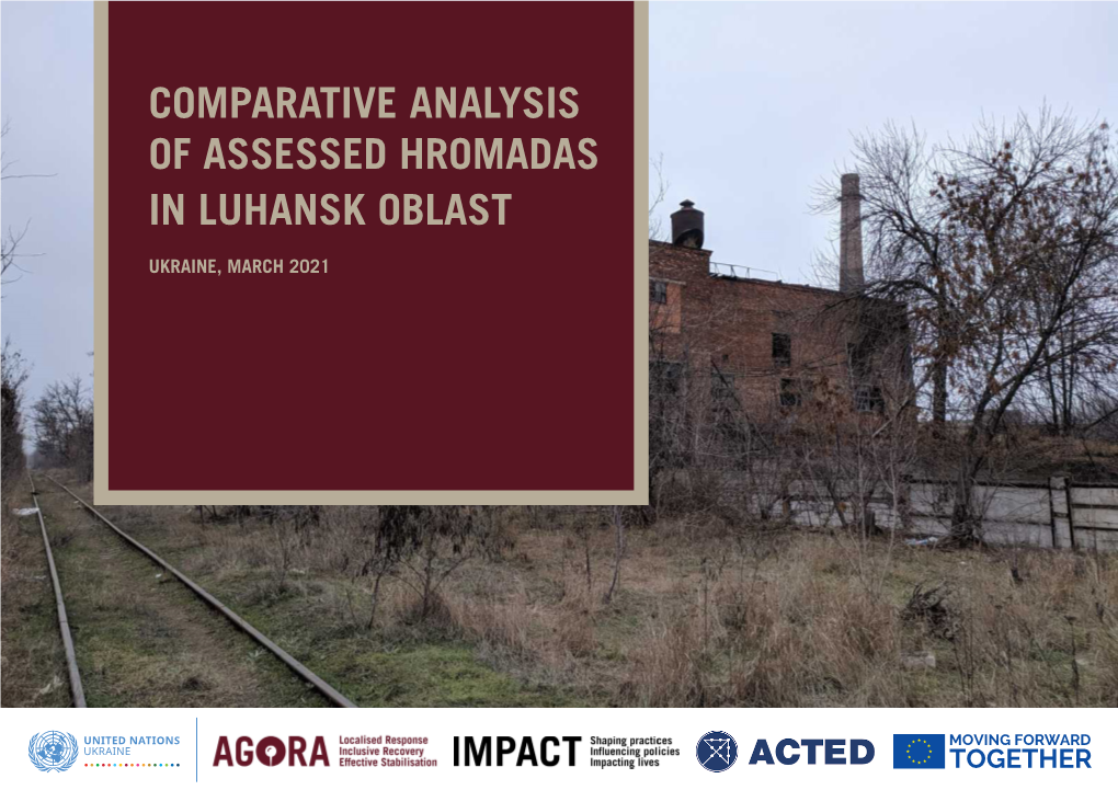 Comparative Analysis of Assessed Hromadas In