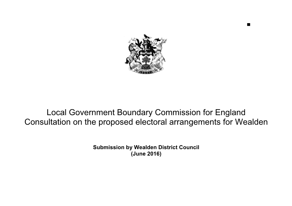 Wealden District Council (June 2016)