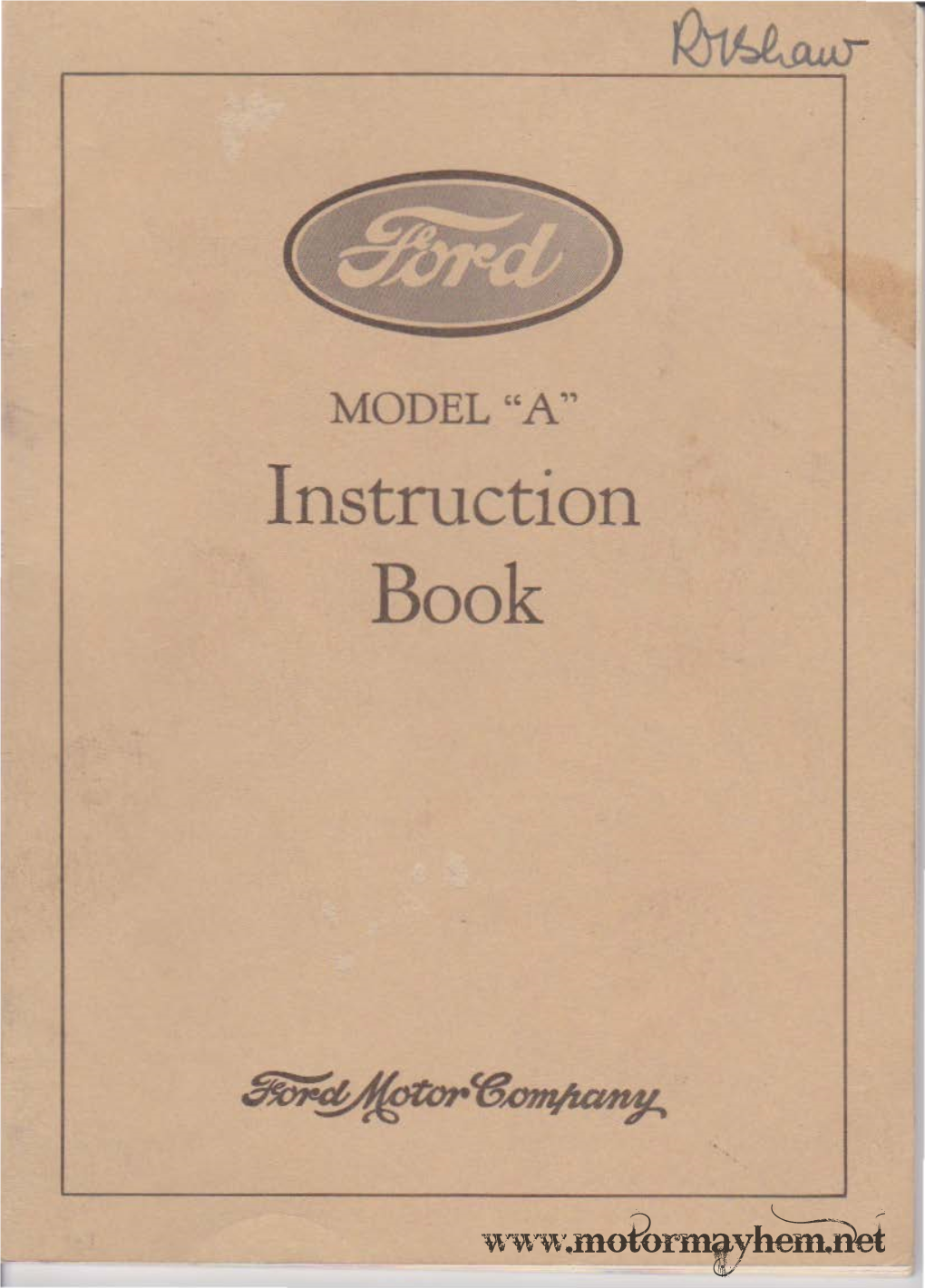 Instruction Book