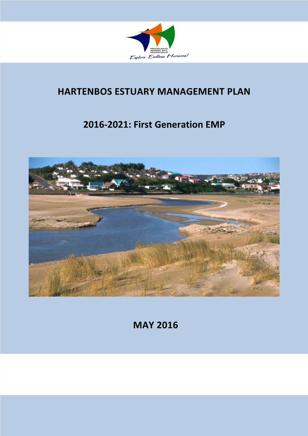 Hartenbos Estuary Management Plan 2016-2021