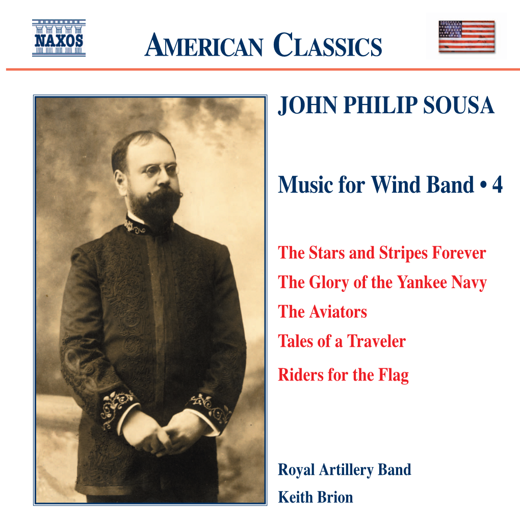 AMERICAN CLASSICS JOHN PHILIP SOUSA Music for Wind Band