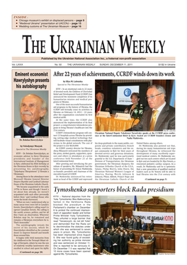 The Ukrainian Weekly 2011, No.50