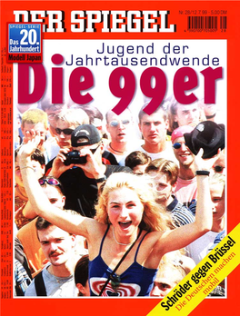 DER SPIEGEL Jahrgang 1999 Heft 28