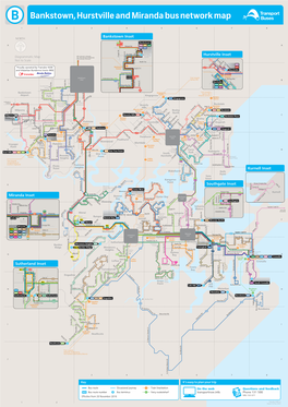 Bankstown, Hurstville and Miranda Bus Network