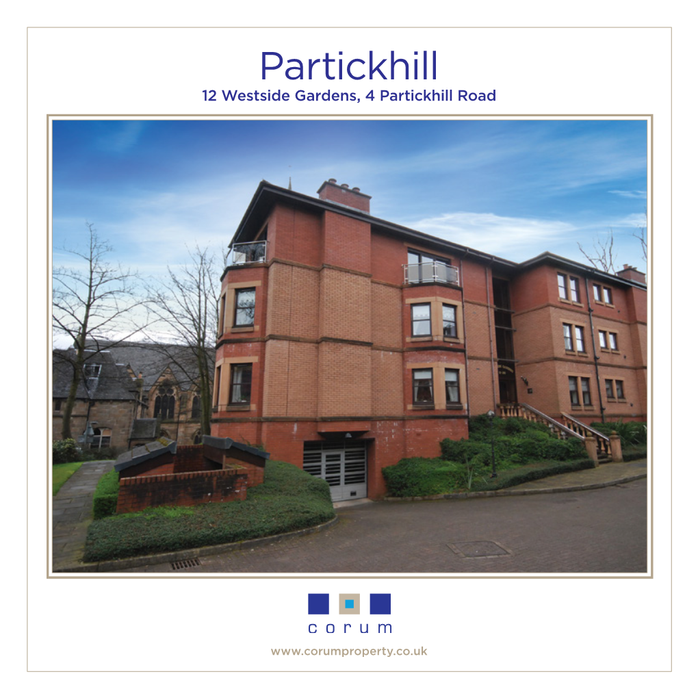 Partickhill 12 Westside Gardens, 4 Partickhill Road