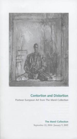 Contortion and Distortion Postwar European Art from the Menil Collection