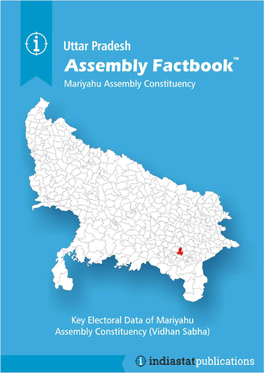 Mariyahu Assembly Uttar Pradesh Factbook