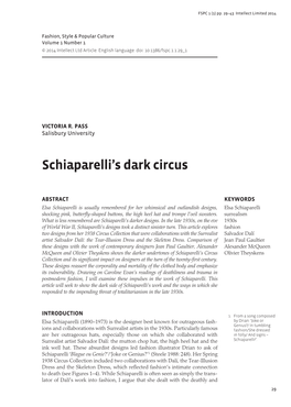Schiaparelli's Dark Circus
