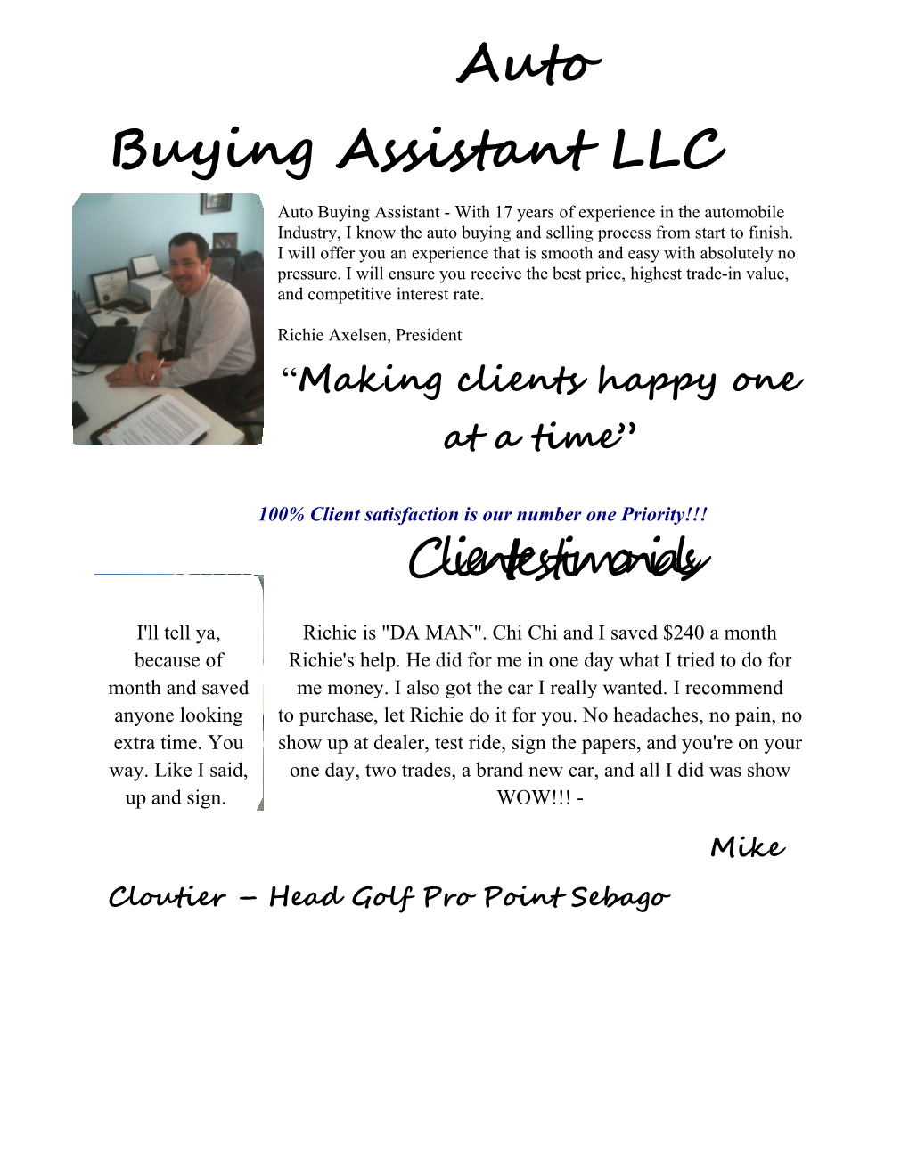 Auto Buying Assistant LLC