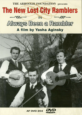 The New Lo Ity Ramblers in ~~@~ a Film by Yasha Aginsky
