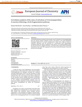 European Journal of Chemistry