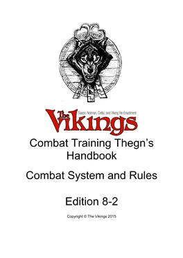 Combat Training Thegn's Handbook