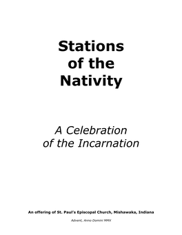 Stations of the Nativity