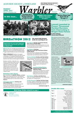 Birdathon 2012