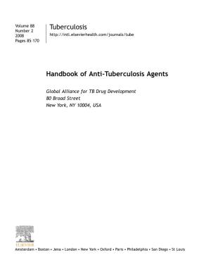 Handbook of Anti-Tuberculosis Agents
