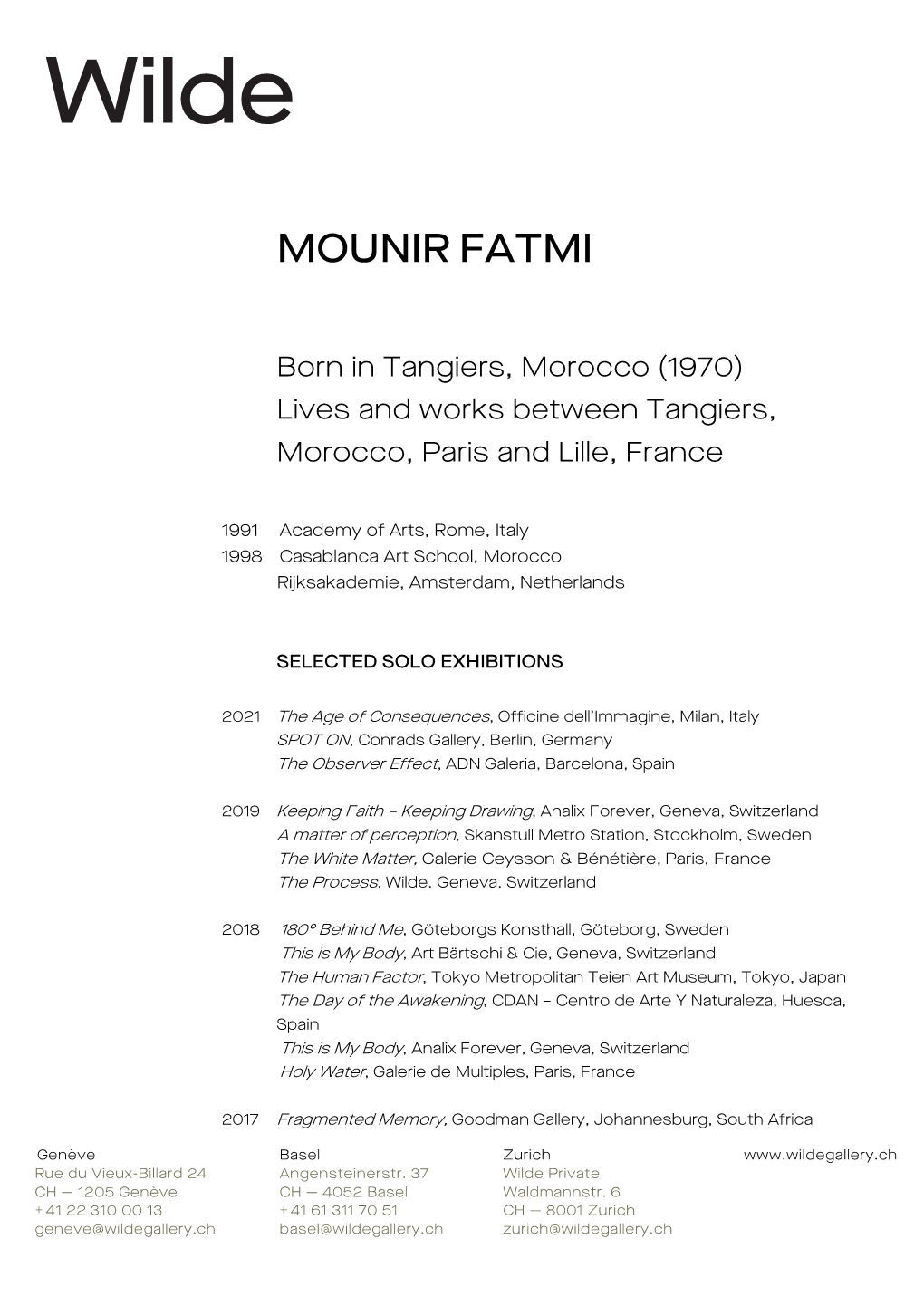 Mounir Fatmi