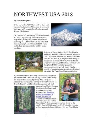 Northwest Usa 2018