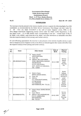 09 - 2020 Notofication