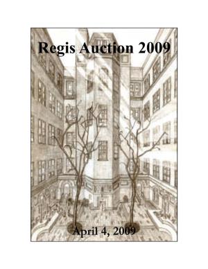 Regis Auction 2009