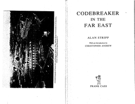 Codebreaker in the Far East 1