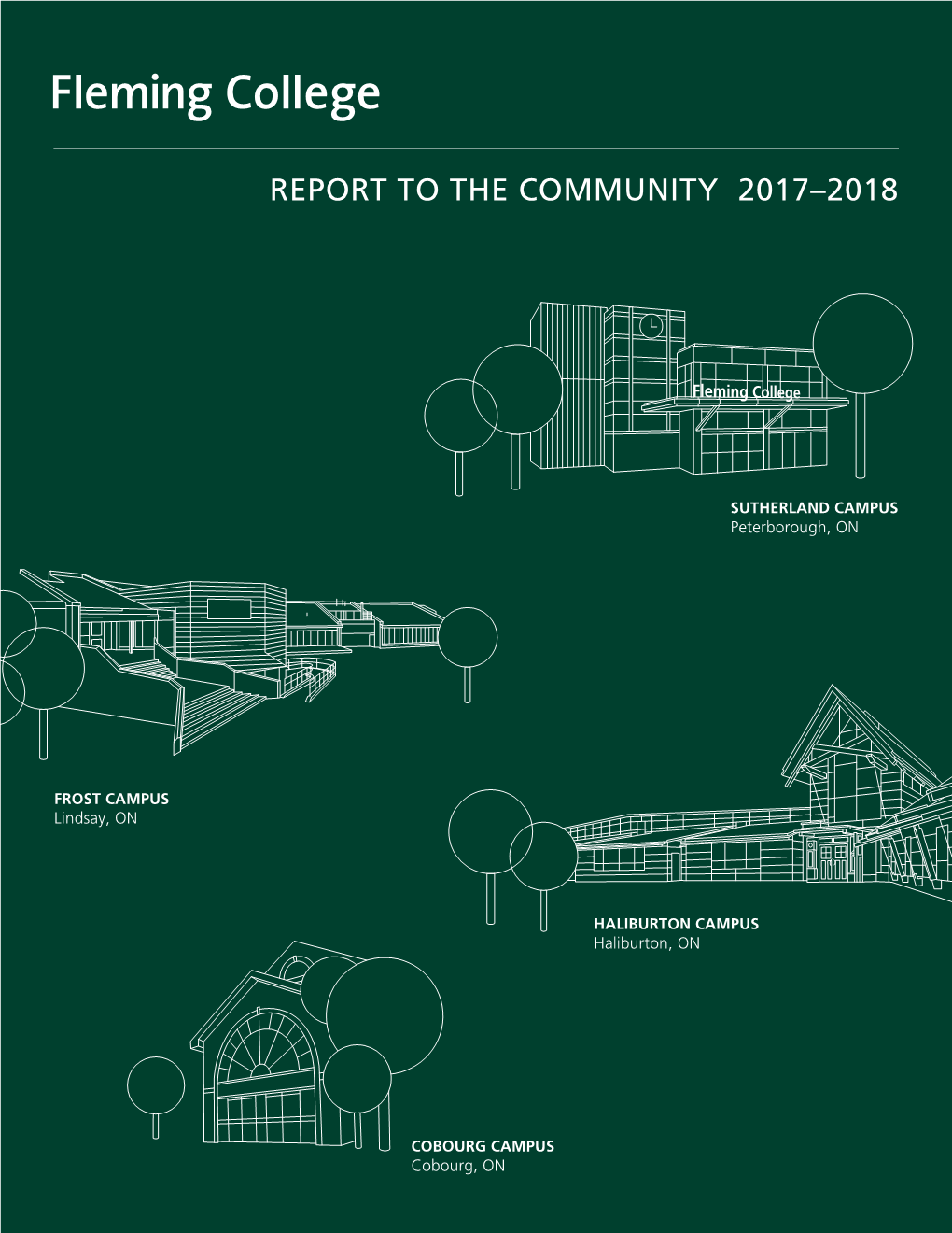 Report to the Community 2017–2018