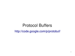 Protocol Buffers