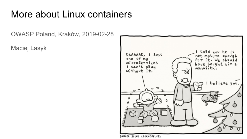 More About Linux Containers