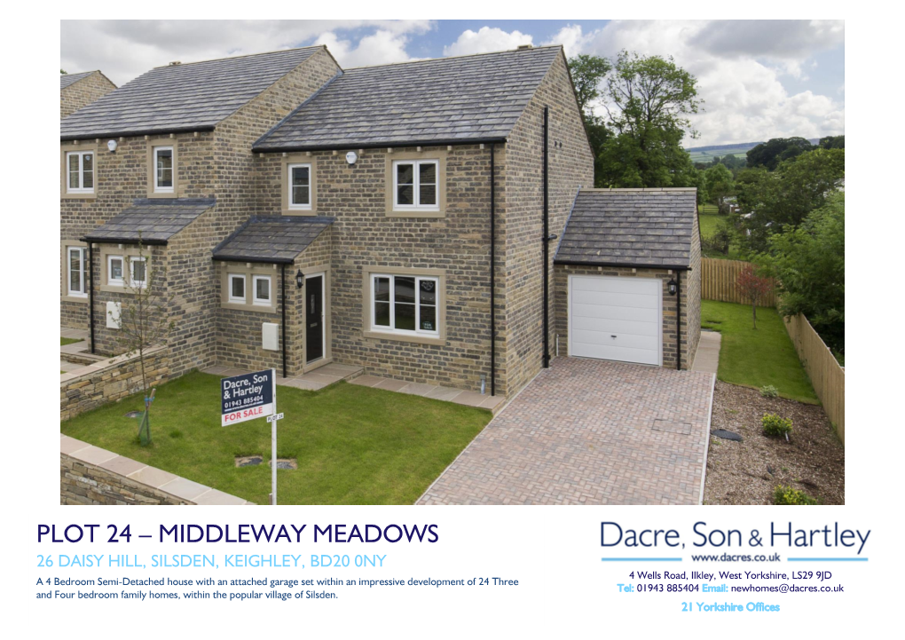 Plot 24 – Middleway Meadows