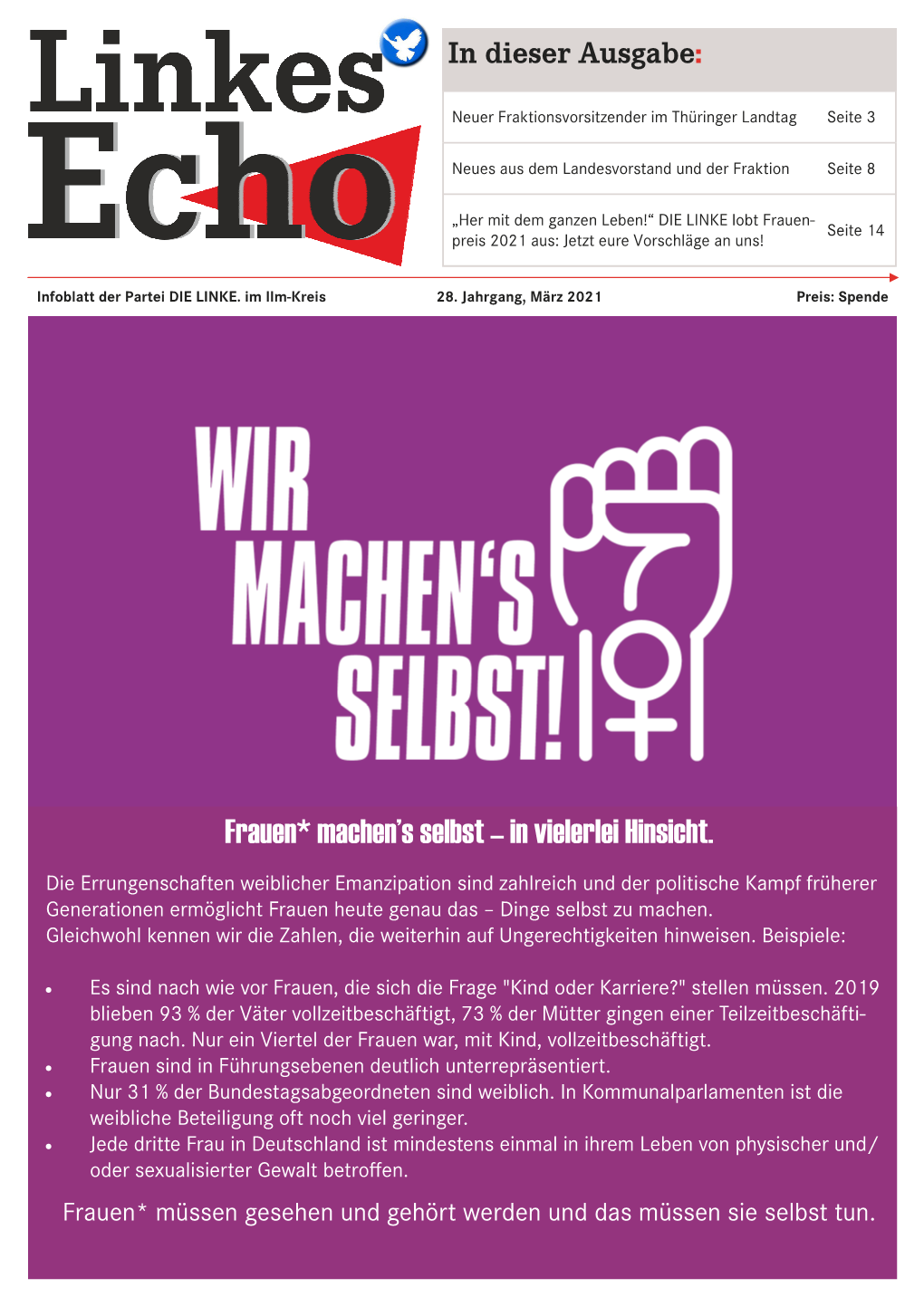 Linkes Echo März 2021