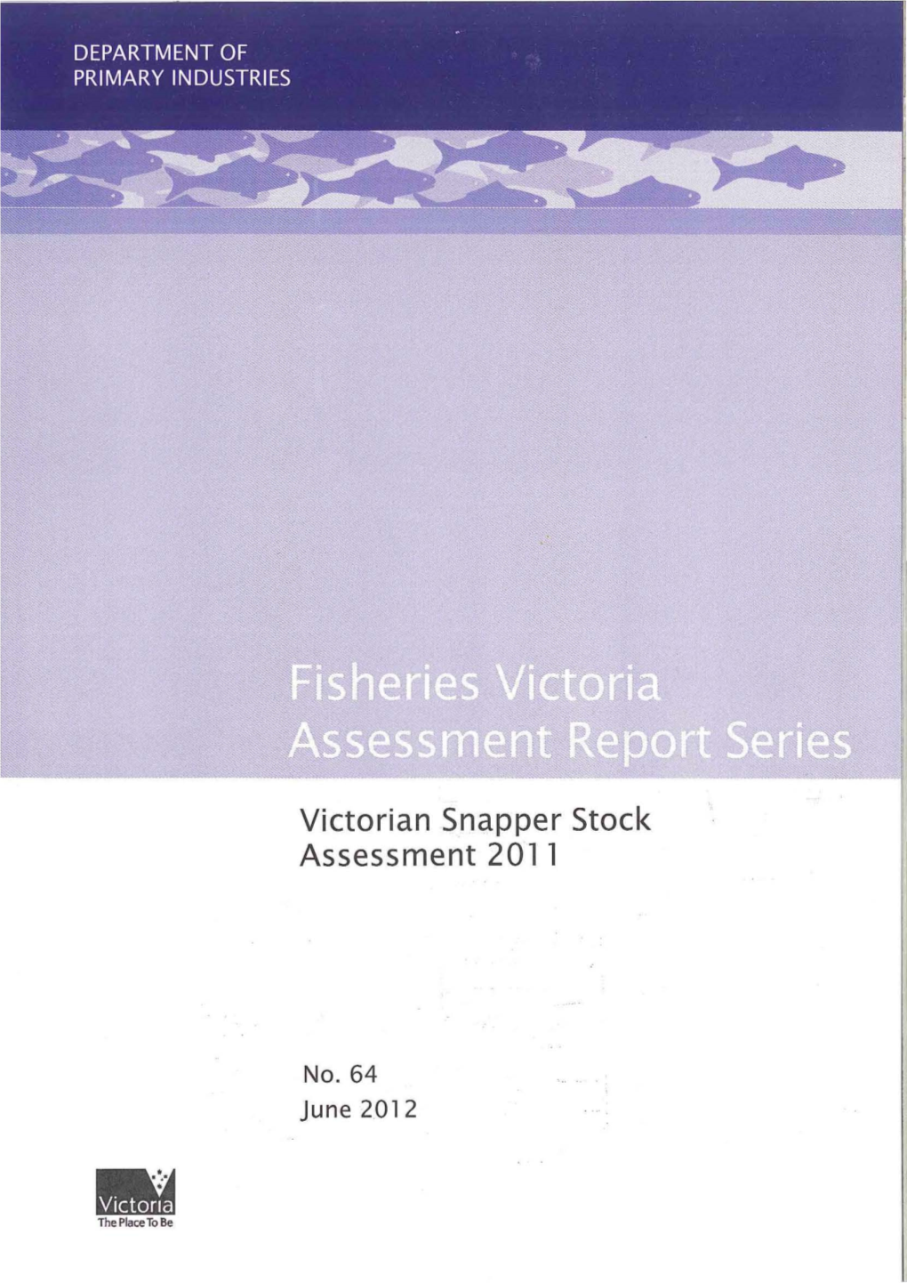 Victorian Snapper Stock Assessment 2011