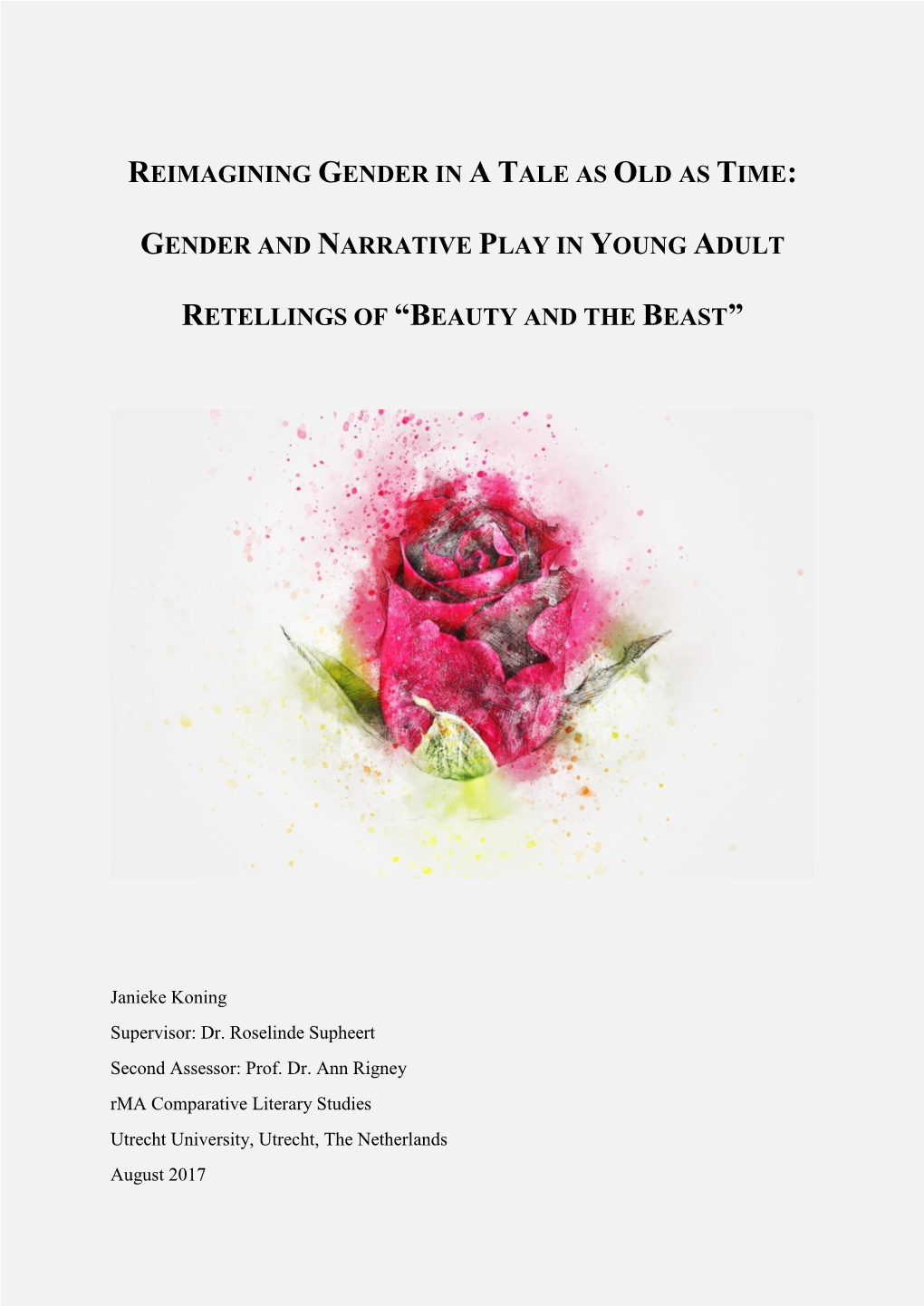 Gender and Narrative Play in Young Adult Retellings Of