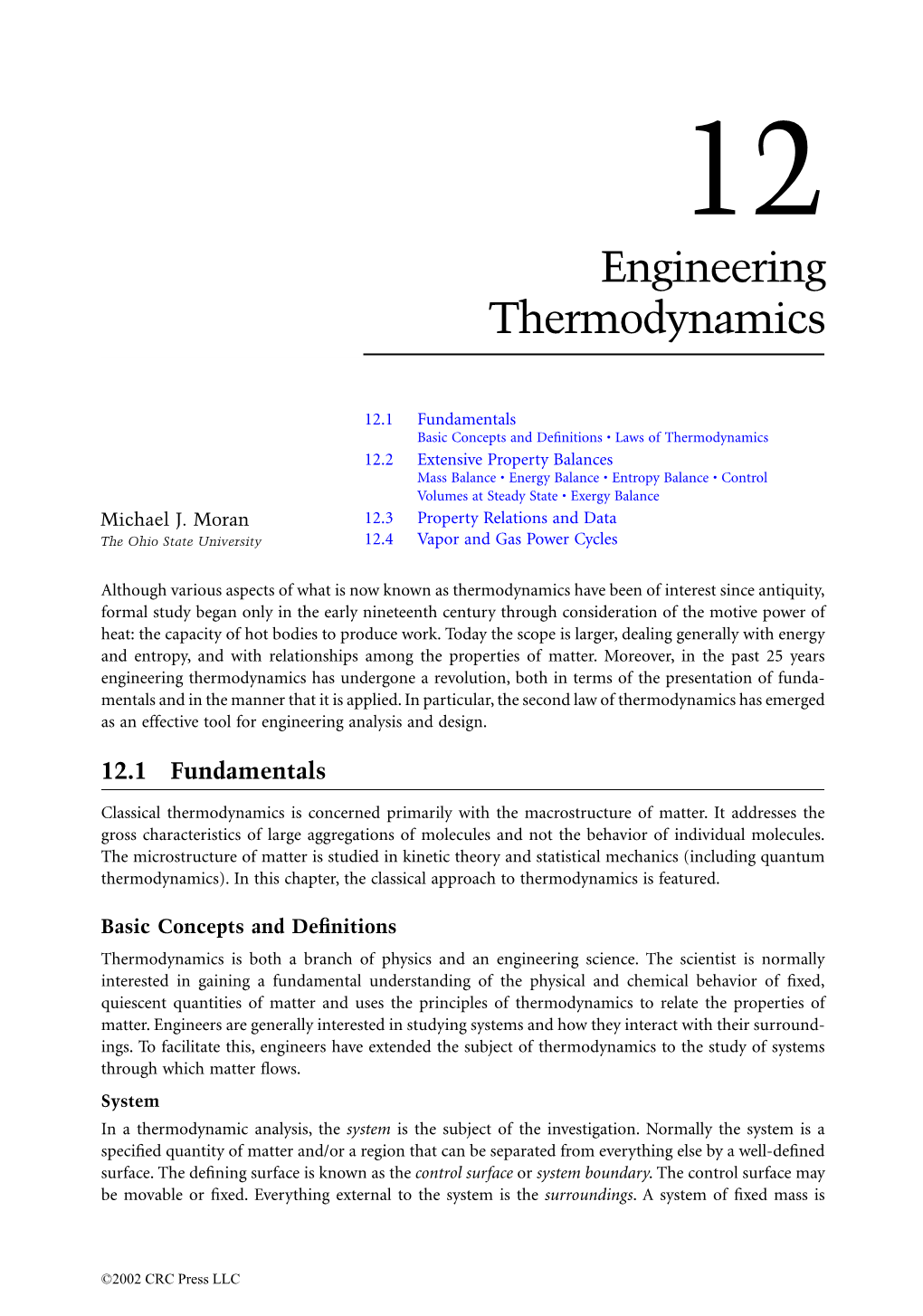 Engineering Thermodynamics