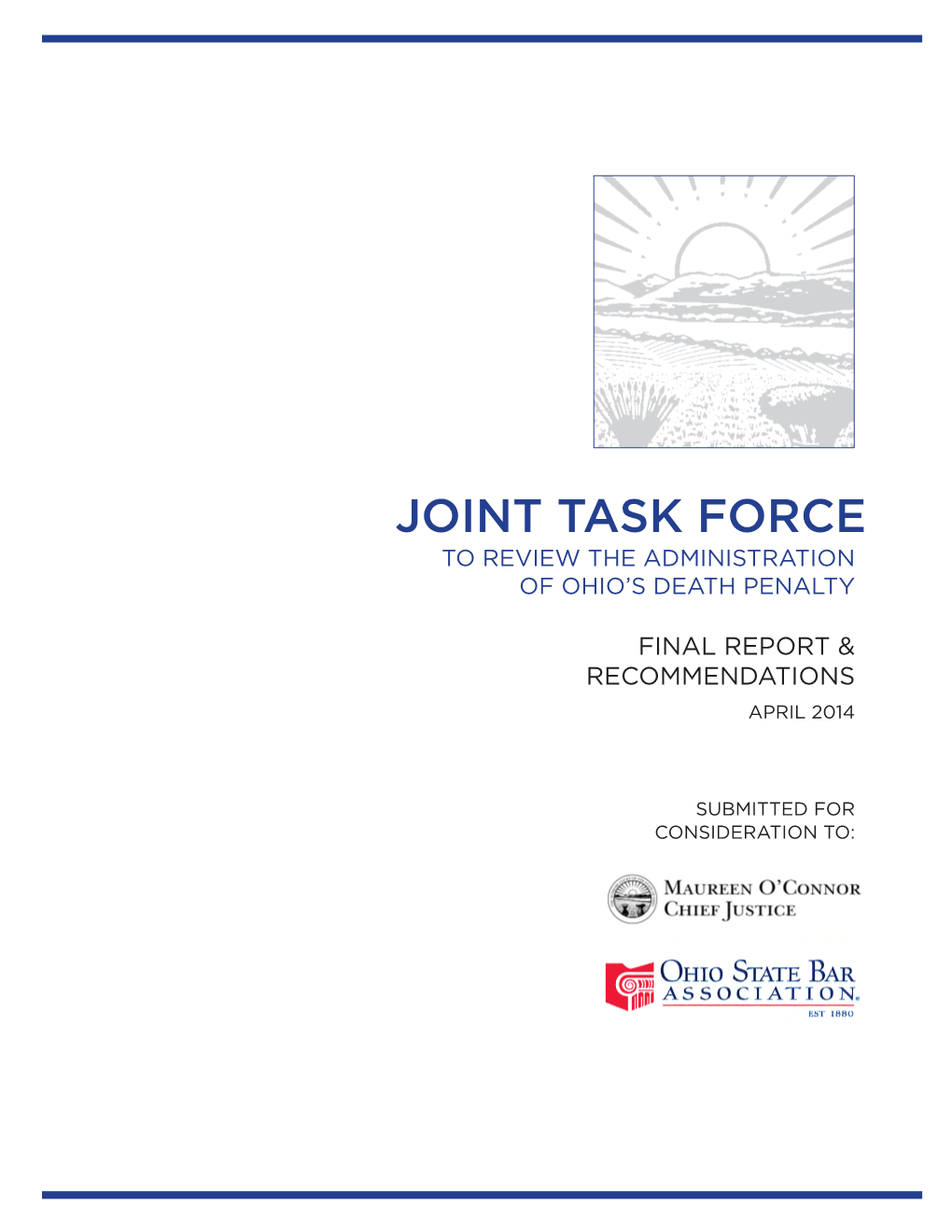 Joint Task Force to Review the Administration of Ohio’S Death Penalty