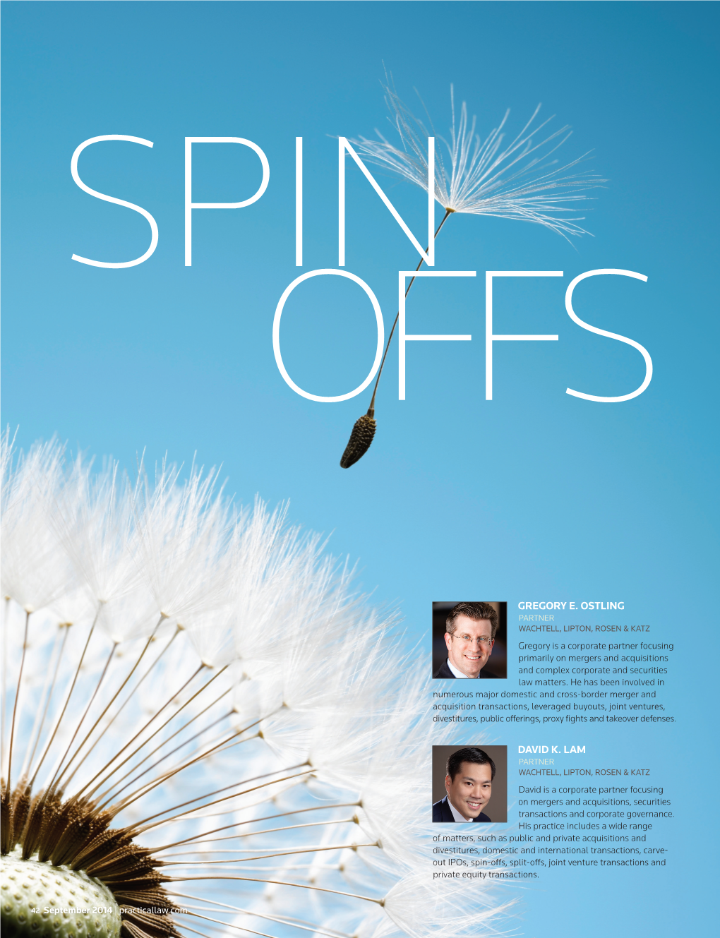 Spin-Offs: the Decision to Separate and Considerations for the Board