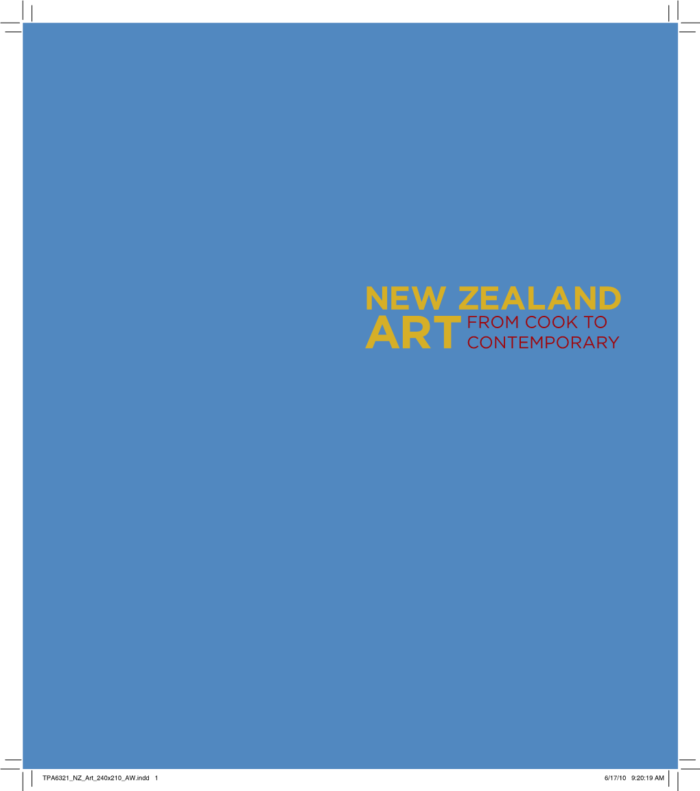 New Zealand from Cook to Art Contemporary