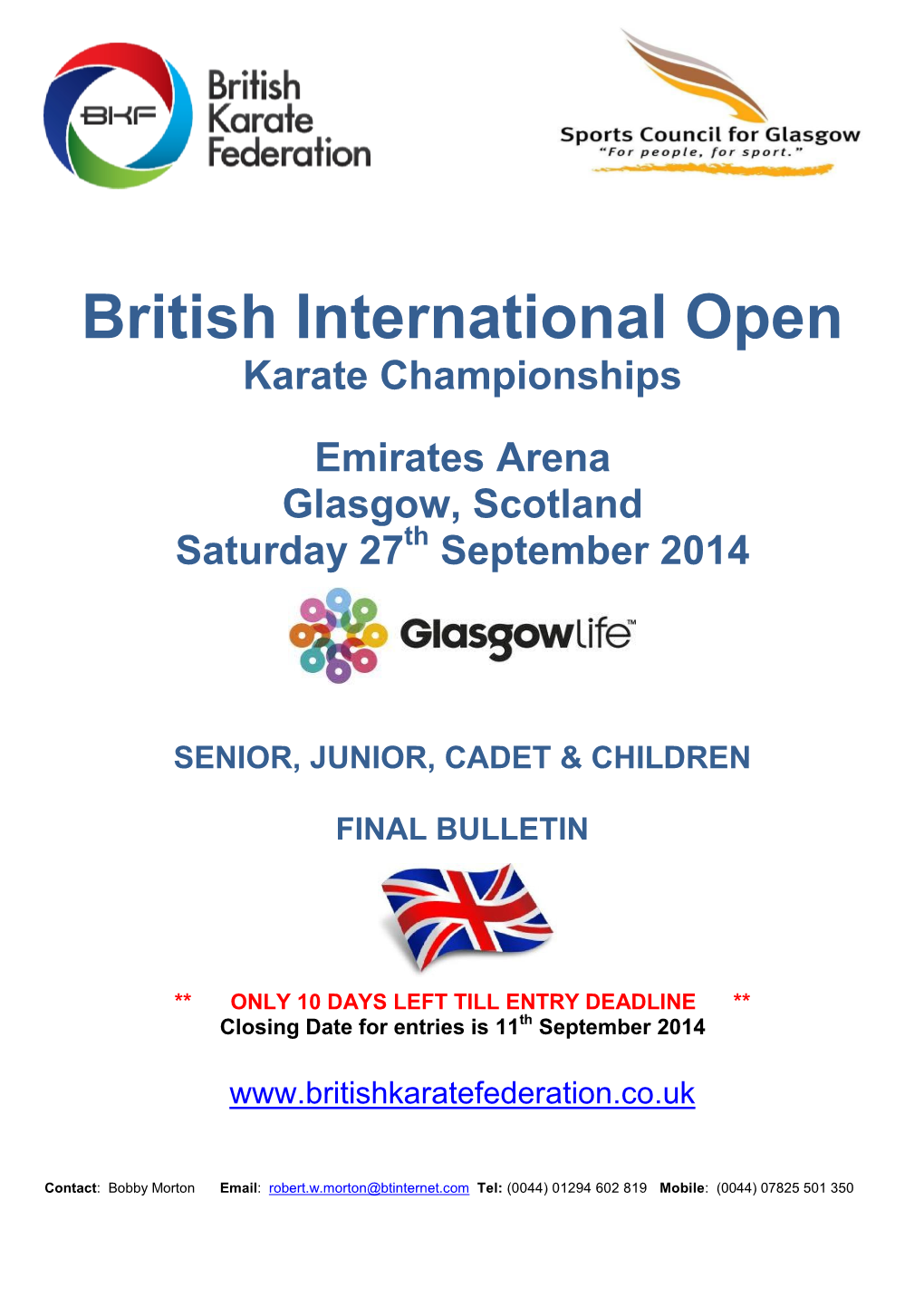 British International Open Karate Championships