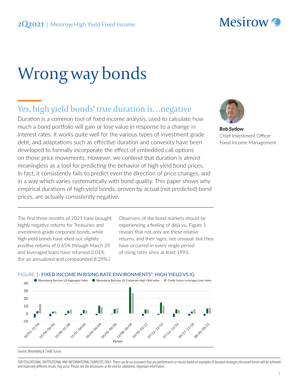 Wrong Way Bonds