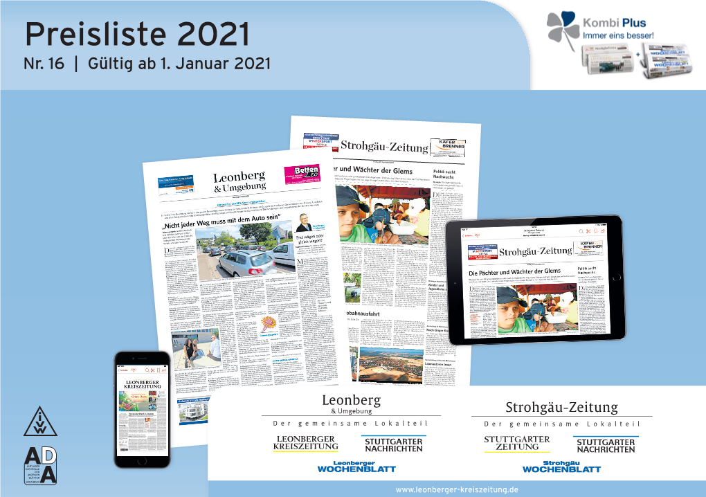 Preisliste 2021 Nr