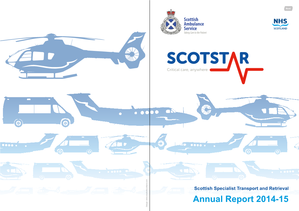 Annual Report 2014-15 Scottish Specialist Transport and Retrieval