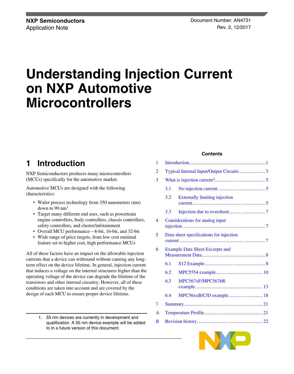 Understanding Injection Current on NXP Automotive Microcontrollers