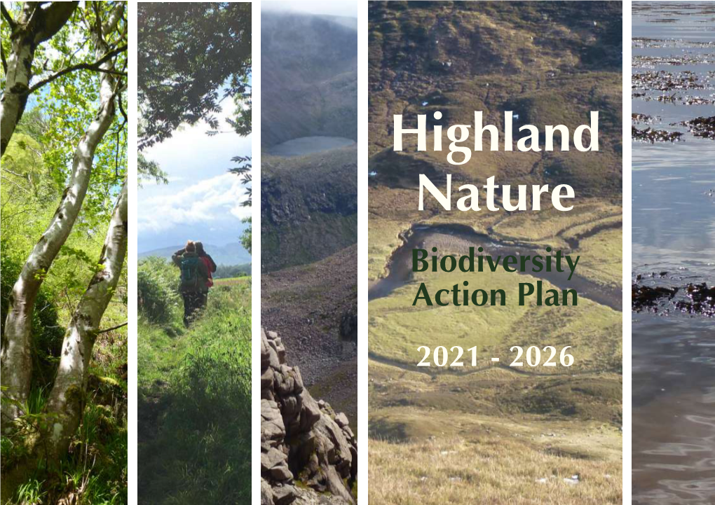 Highland Nature Biodiversity Action Plan 2021-2026