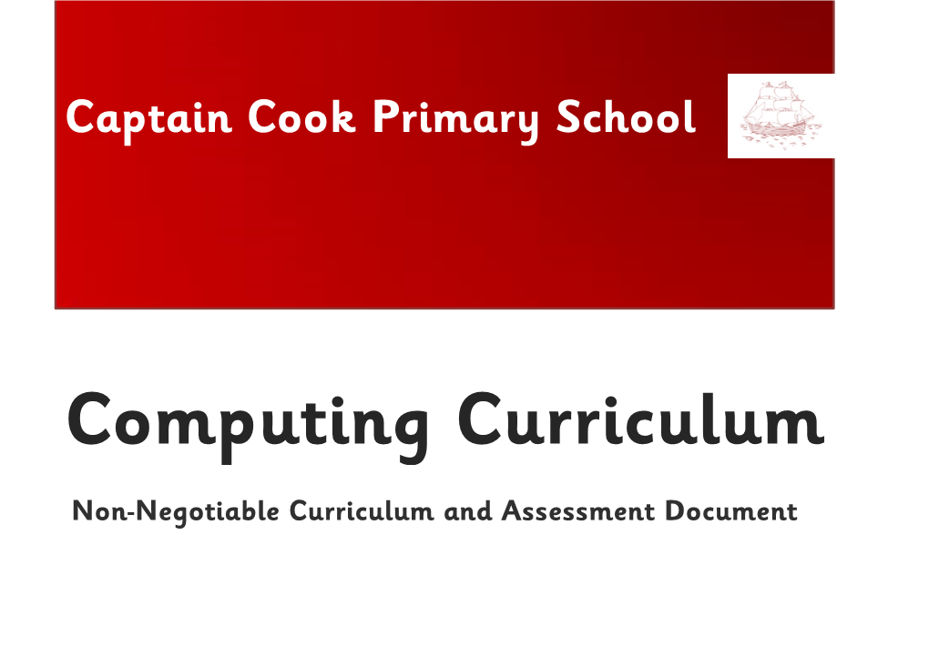 Computing Curriculum