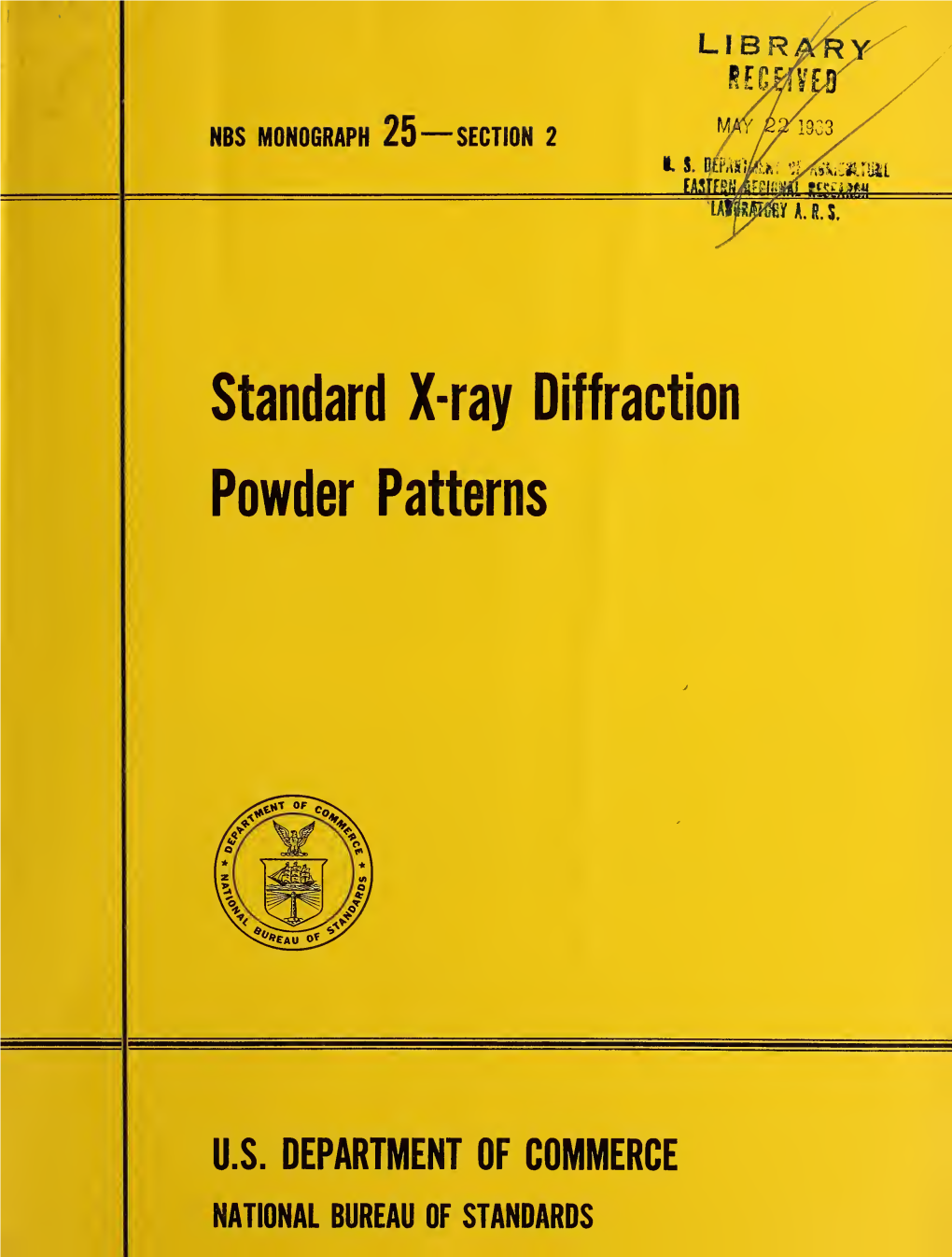 Standard X-Ray Diffraction Powder Patterns