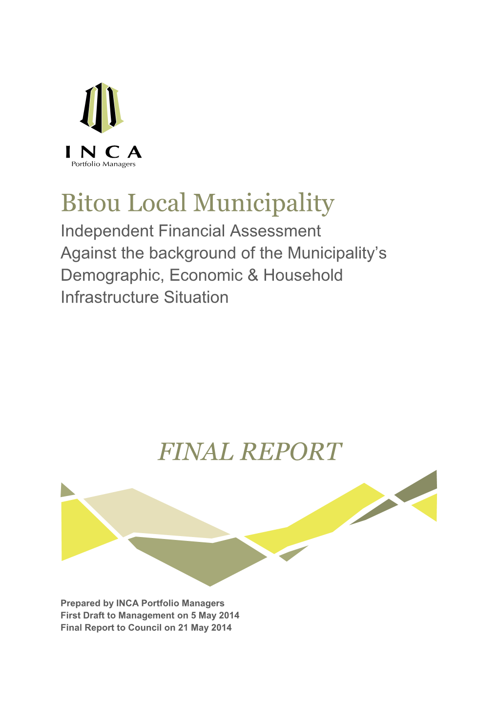 Bitou Local Municipality FINAL REPORT