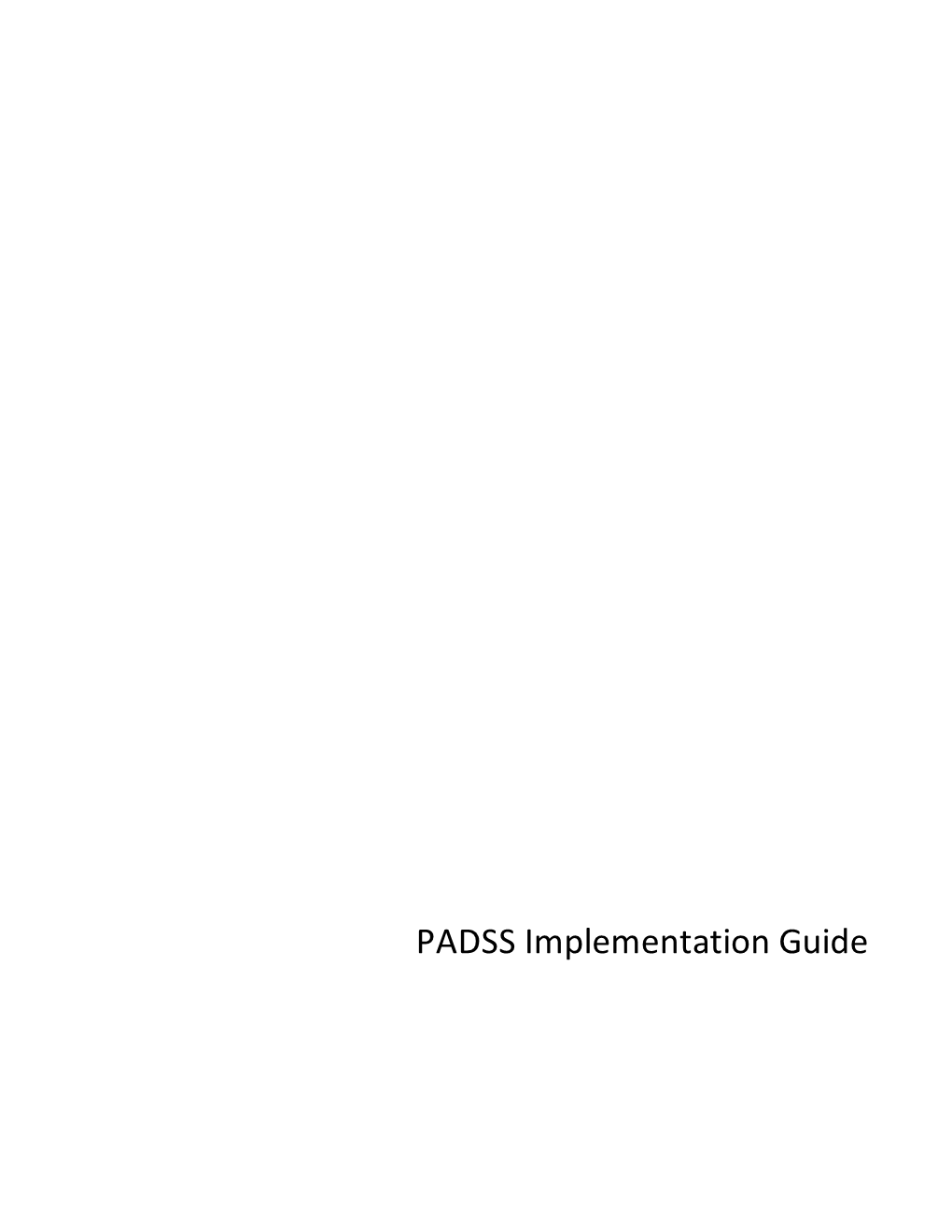 PA DSS Implementation for Blackbaud Netcommunity