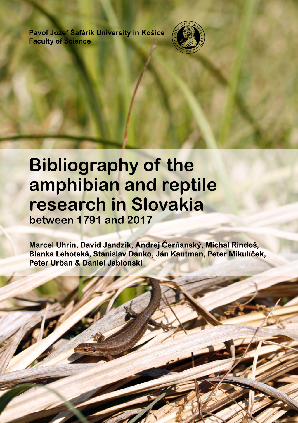 Bibliography of the Amphibian and Reptile Research in Slovakia Between 1791 and 2017