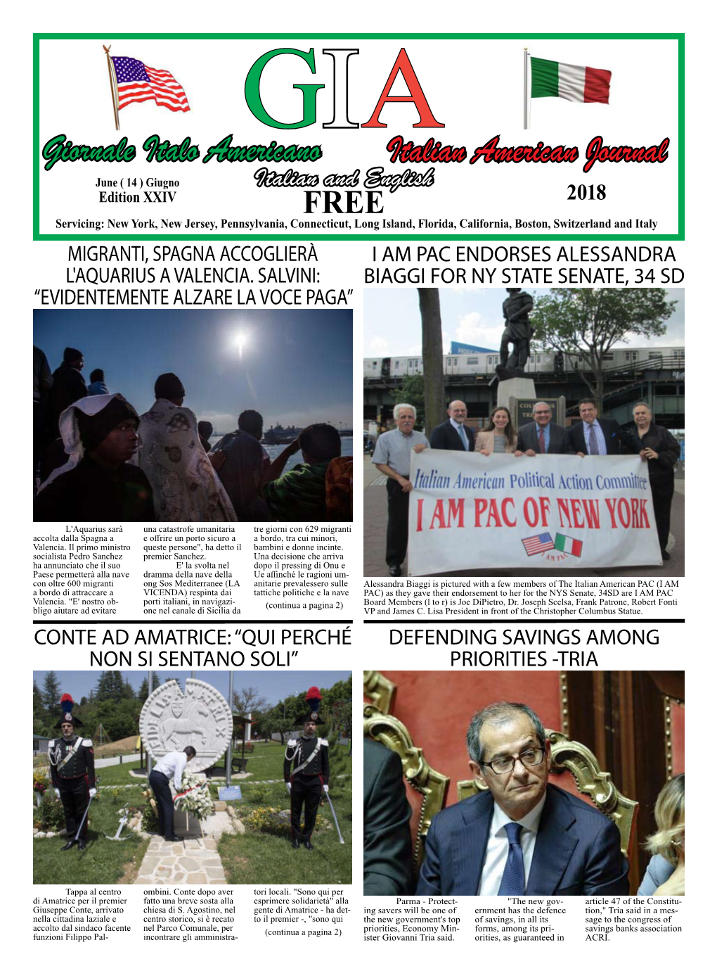 Italian American Journal Giornale Italo Americano