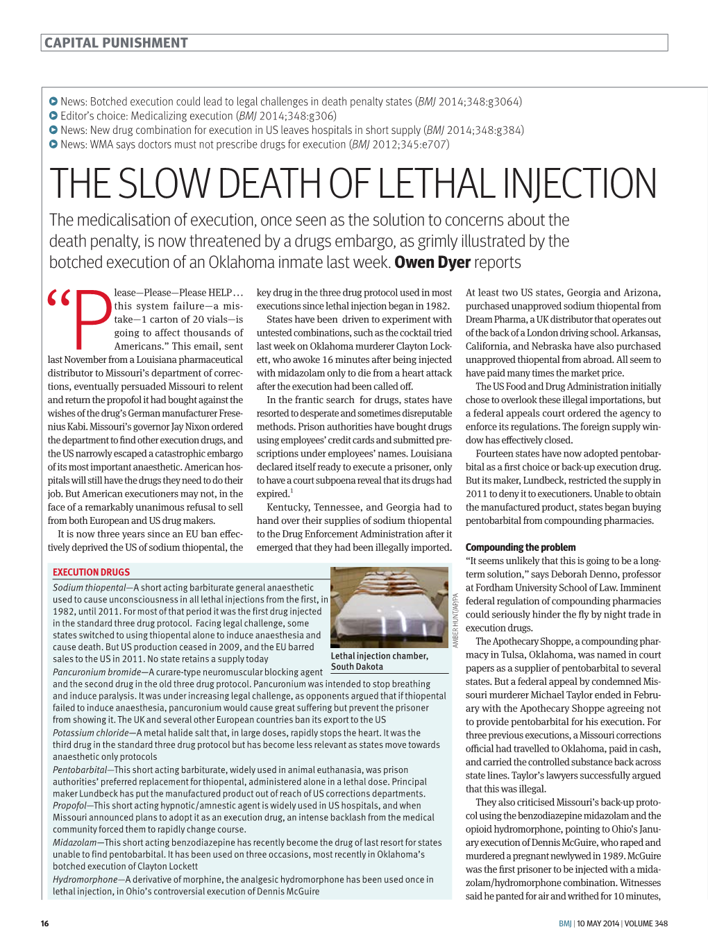 The Slow Death of Lethal Injection