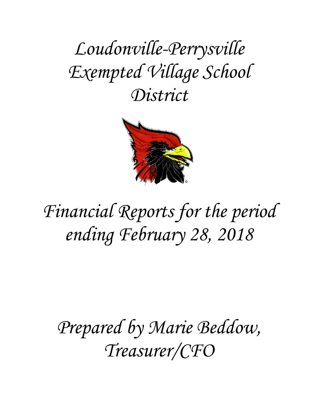 Monthly Financial Report Feb 2018 for Website.Pdf