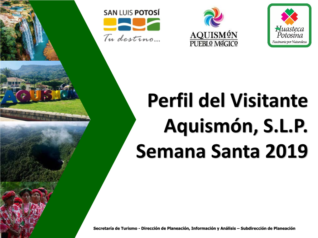 Perfil Del Visitante Aquismón, SLP Semana Santa 2019